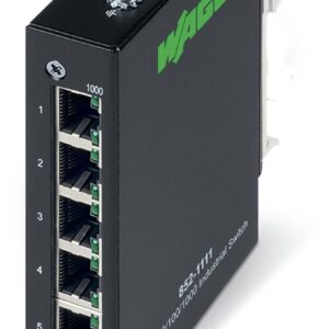 852-1111 Wago Industrial-ECO-Switch;5-port 1000Base-T;black