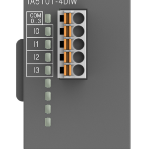 1SAP187000R0201 ABB TA5101-4DIW AC500, digital input module option board, 4DI 24 VDC, spring/cable front terminal 3.50 mm pitch, Wide temperature
