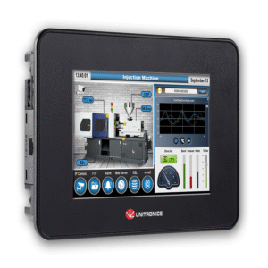 US5-C10-R38 Unitronics Unistream 5" HMI and PLC with 24 digital/2 analog inputs and 12 relay outputs with Unicloud included