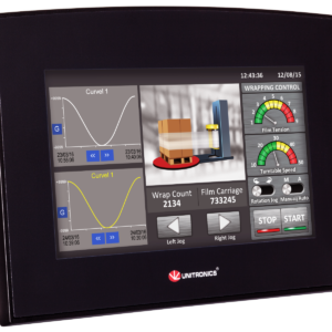 SM70-J-R20 Unitronics Samba 7" colour touchscreen HMI and PLC with onboard I/O configurations