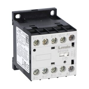 11BG1210A400 Lovato contactor 3 pole AC3:12A 5.7kw 400vac coil 1no aux