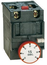 11G48530 Lovato contactor delayed auxiliary contact pneumatic 1no/1nc for 30s