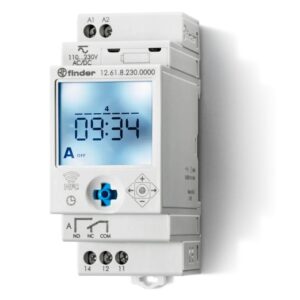 12.61.0.024.0000 Finder Timer switch 1pole 16A DC 12/24V