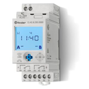12.A2.0.024.0000 Finder Time switch Astro 2pole 16A DC 12/24V
