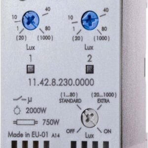 11.42.8.230.0000 Finder Modular light relay 2pole 12A 230V