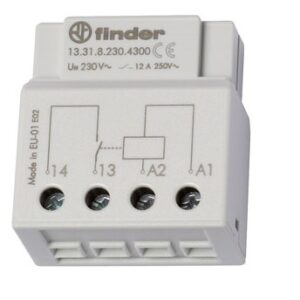 13.31.8.230.4300 Finder Monostable relay 1pole 10A 230V