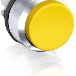 abb momentary yellow non-illuminated extended push button 22mm mp3-30y