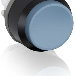 abb maintained blue non-illuminated extended push button 22mm mp4-10l
