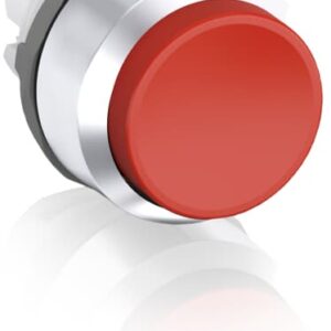 abb maintained red non-illuminated extended push button 22mm mp4-20r