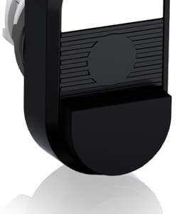 abb momentary lower extended double pushbutton white/black no text mpd16-11b
