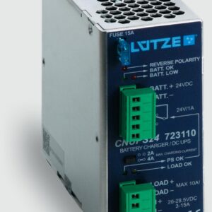 723110 Lutze Uninterrupted DC power supply Input: DC 24 V, Output: max. DC 10 A
