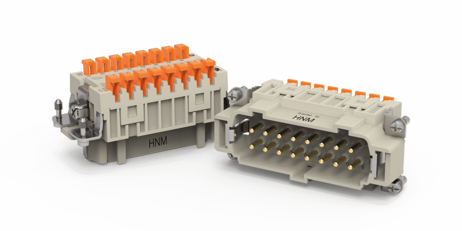 ILME heavy duty rectangular connectors and housings