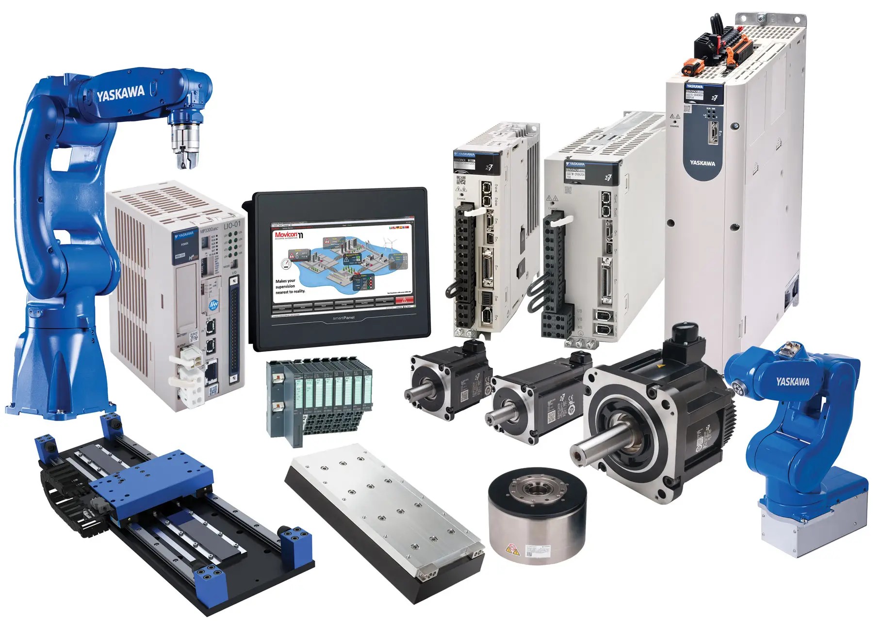 Yaskawa range available at LED Controls