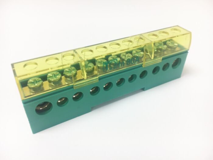 Teknomega ITB insulated 1 pole distribution block
