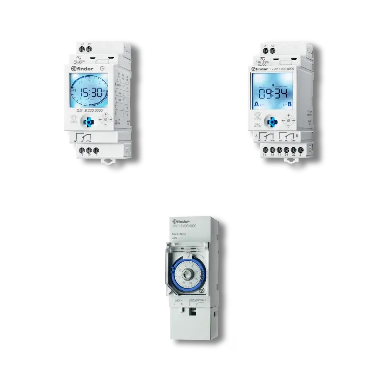Finder Timer Switches available from LED Controls.