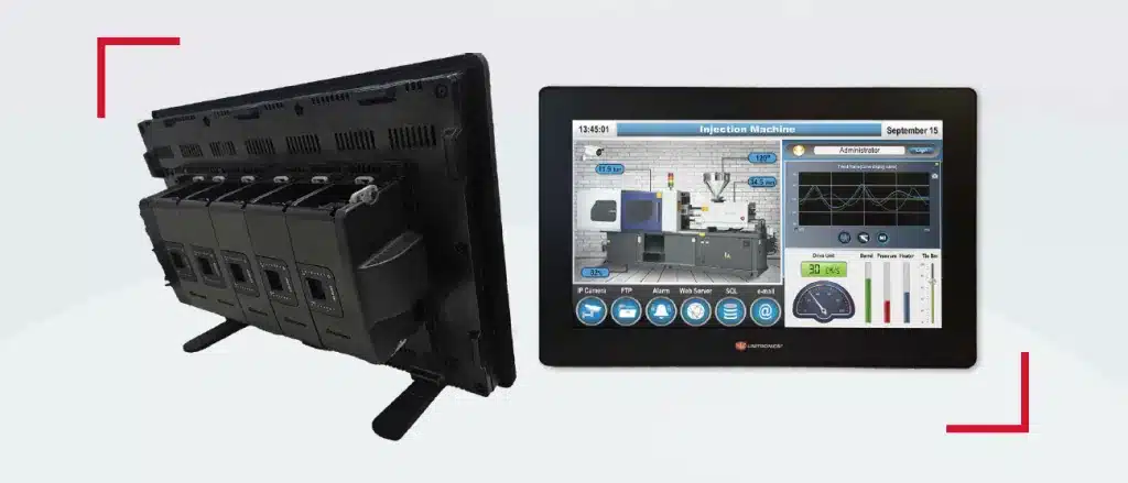 Unitronics Unistream 15.6 PLC HMI available now from LED Controls.