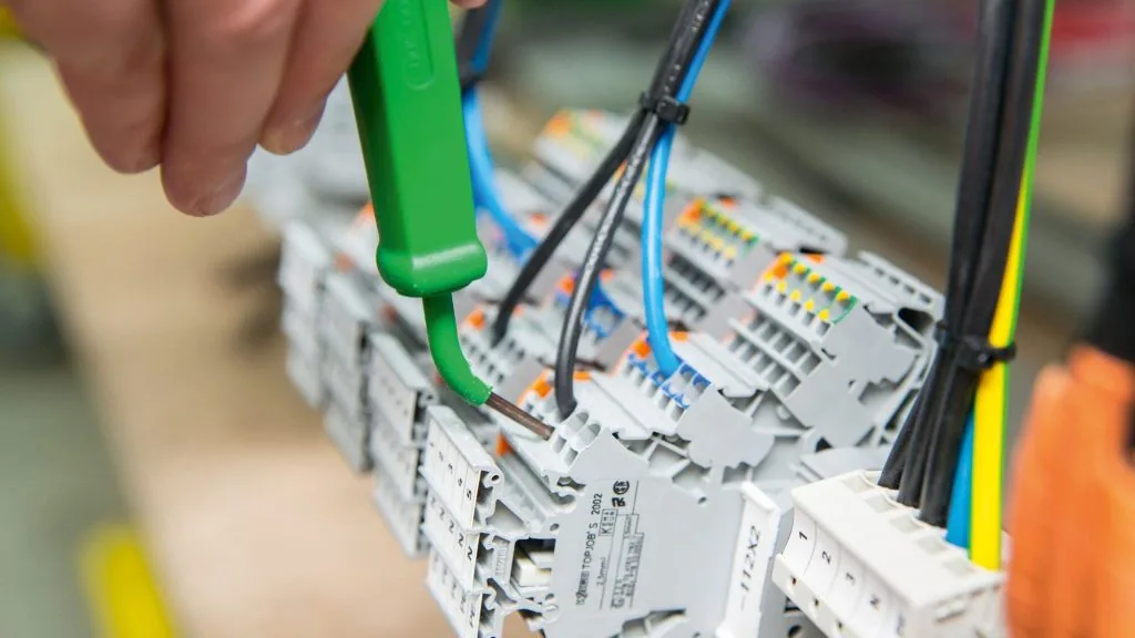 WAGO Pre-built DIN rail assemblies available from LED Controls.