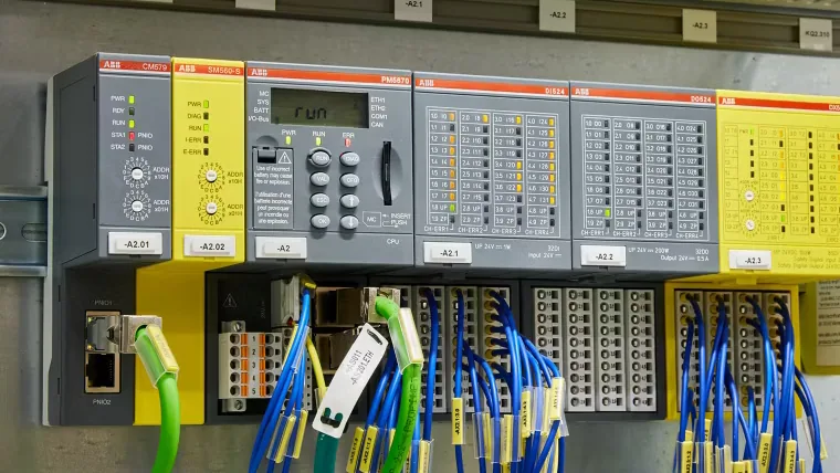 ABB PLCs available from LED Controls.