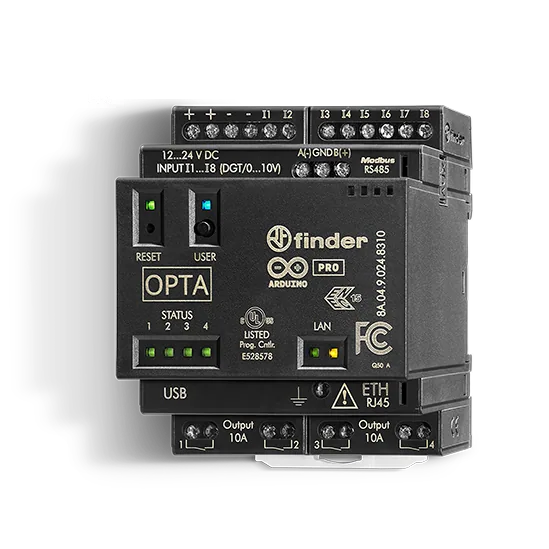 Finder OPTA Arduino available at LED Controls