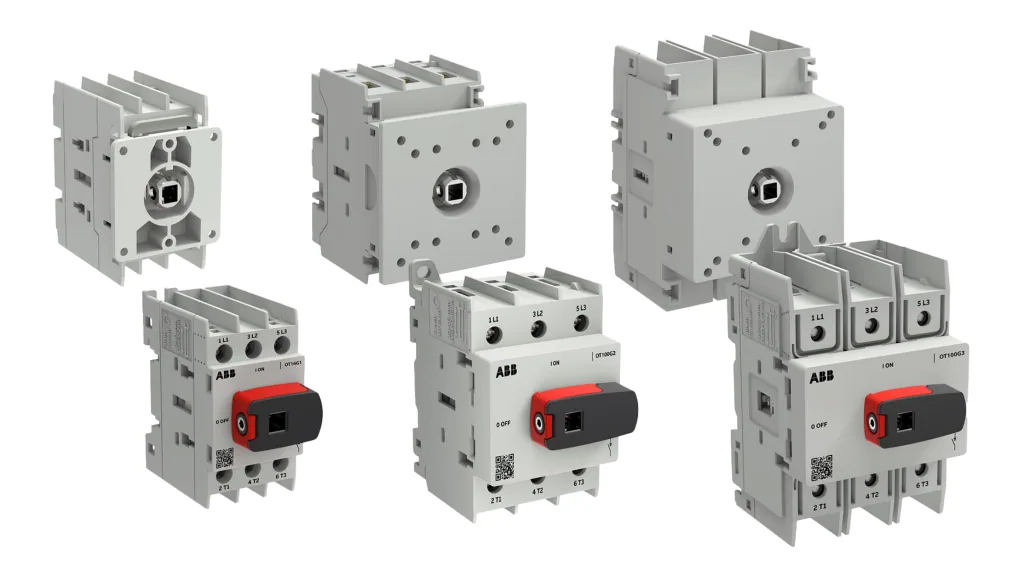 ABB OT Plus Disconnectors available from LED Controls. 