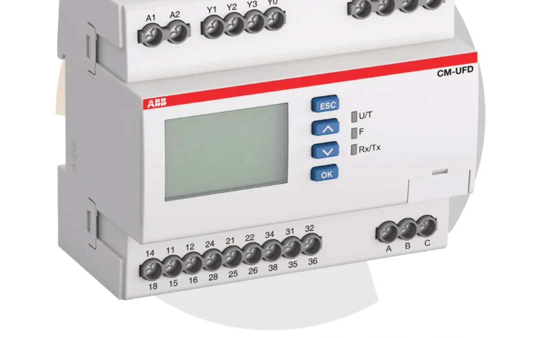 ABB CM-UFD Grid Feeding Monitoring Relays from LED Controls