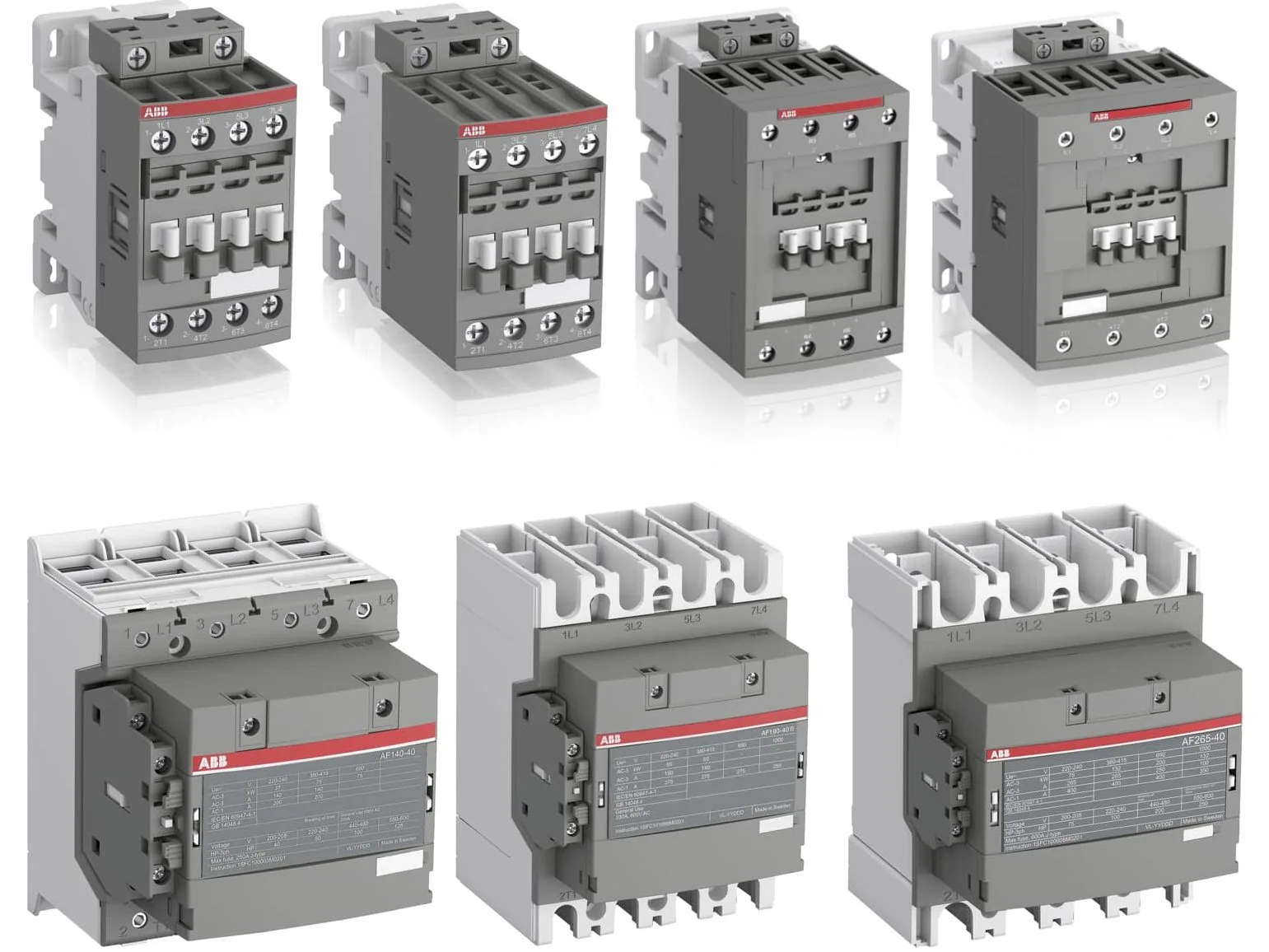 ABB Contactors available from LED Controls