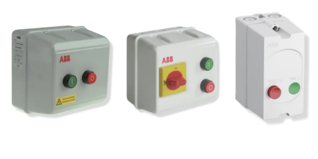 ABB DOL Starters available from LED Controls, your ABB Distributor