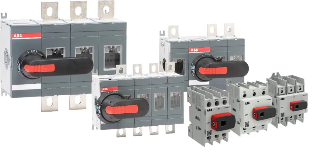 ABB Disconnects available from LED Controls, your ABB Distributor