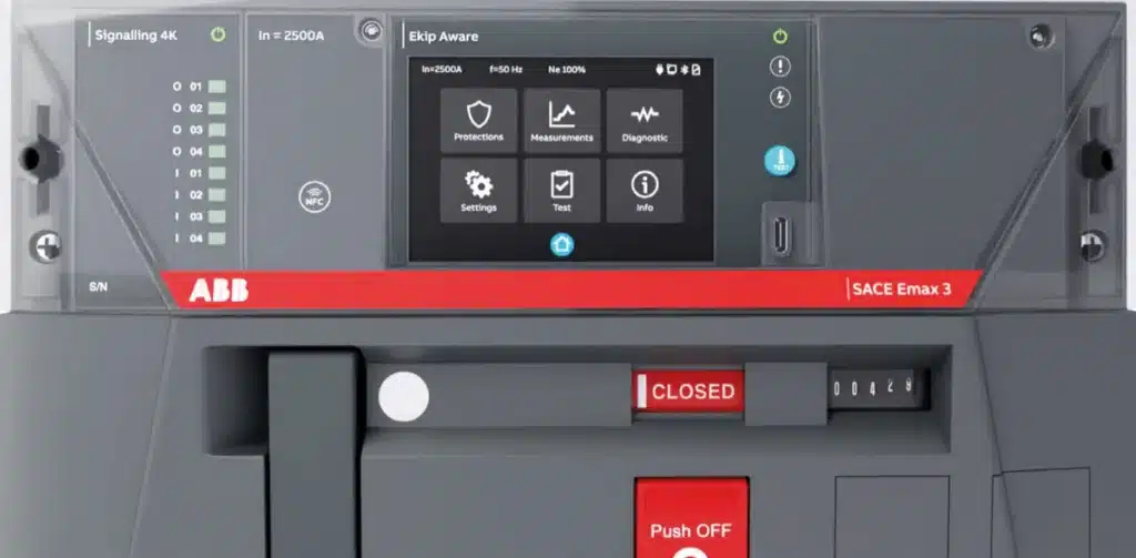 ABB SACE Emax 3 Air Circuit Breakers available from LED Controls.