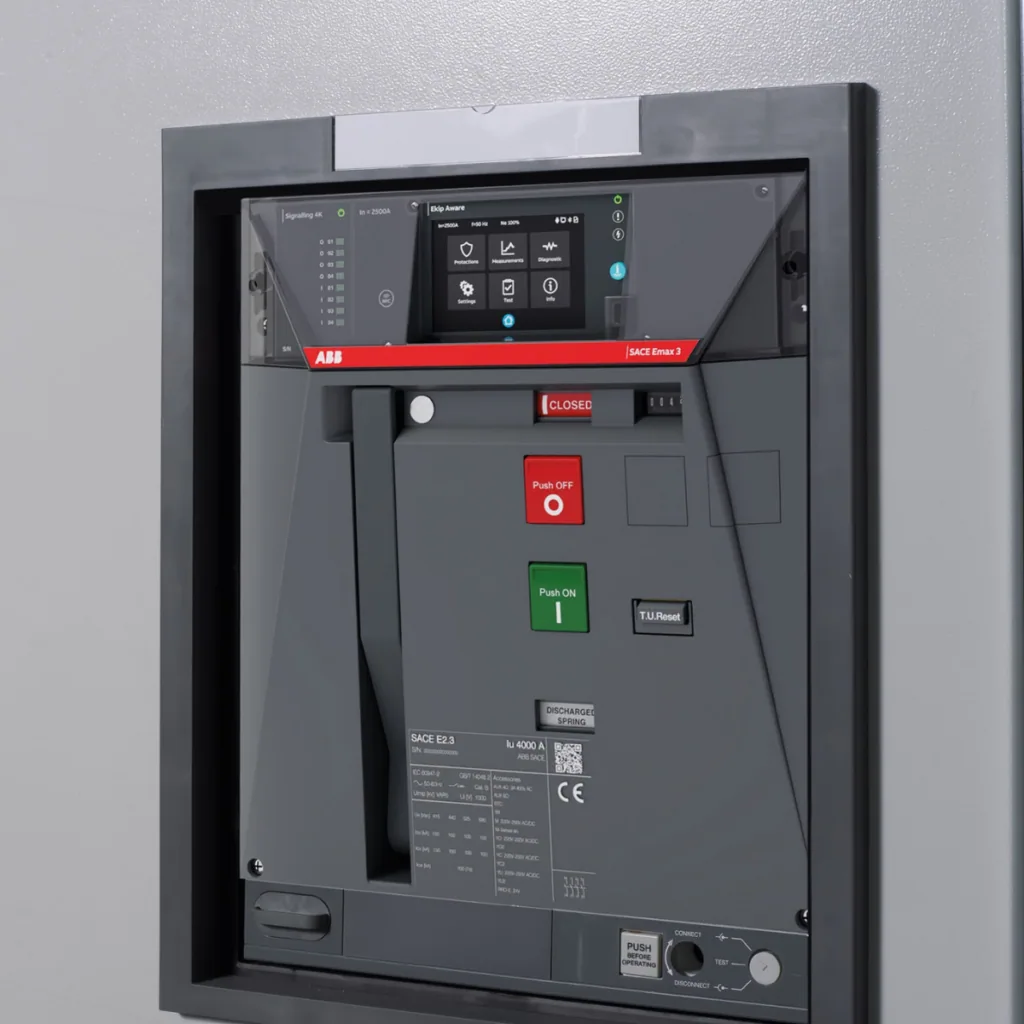 ABB SACE Emax 3 Air Circuit Breakers available from LED Controls.