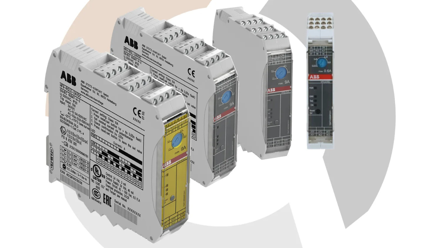 ABB Electronic Motor Starters available from LED Controls.