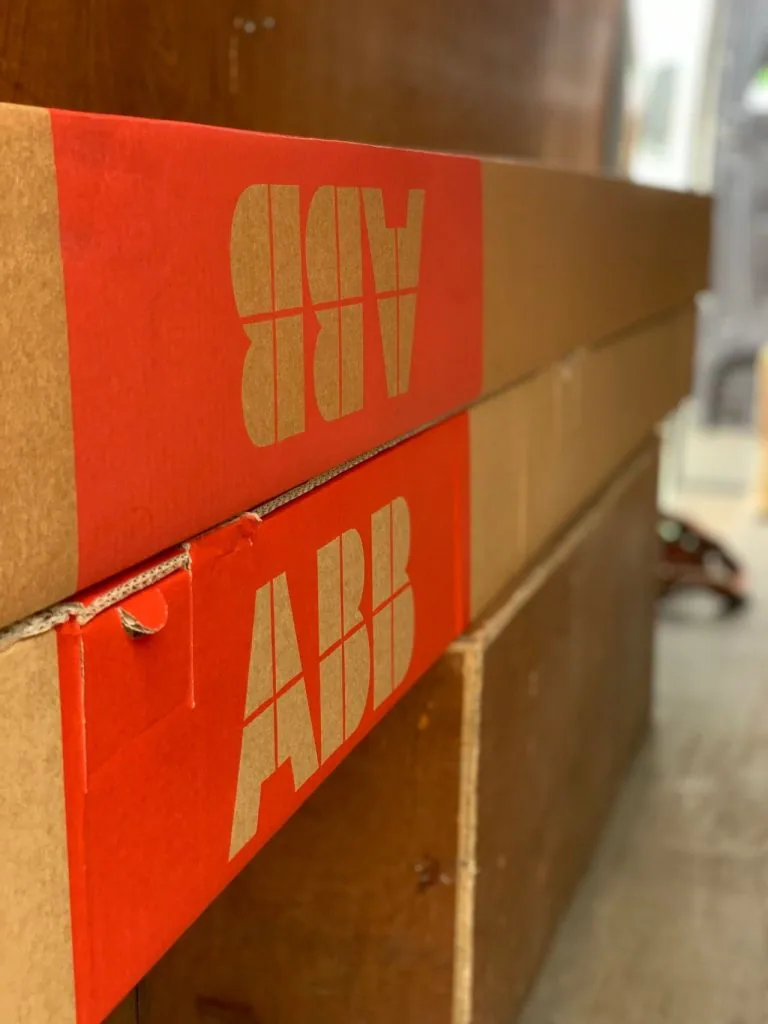 ABB Products ready to be shipped form LED Controls warehouse. LED Controls can source any ABB product for you.