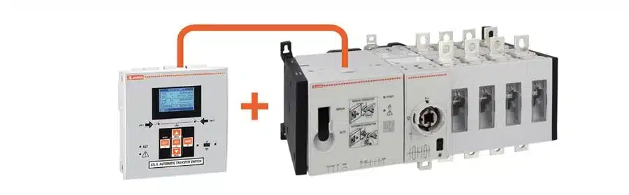 Lovato GLCM Motorised Changeover Switches and ATL Automatic Transfer Controllers available from LED Controls. 