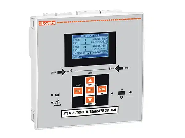 Lovato ATL600 Automatic Transfer Controllers available from LED Controls. 