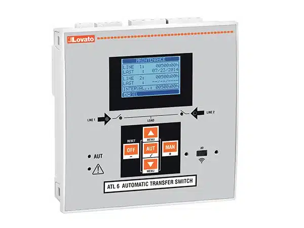 Lovato ATL601 Automatic Transfer Controllers available from LED Controls. 