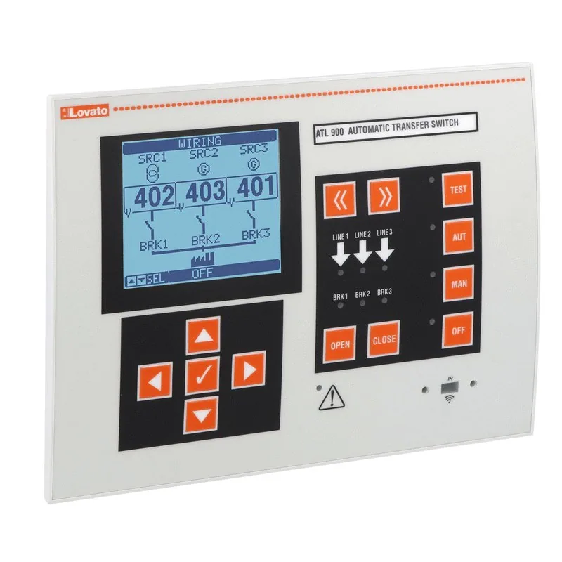 Lovato ATL900 Automatic Transfer Controllers available from LED Controls. 