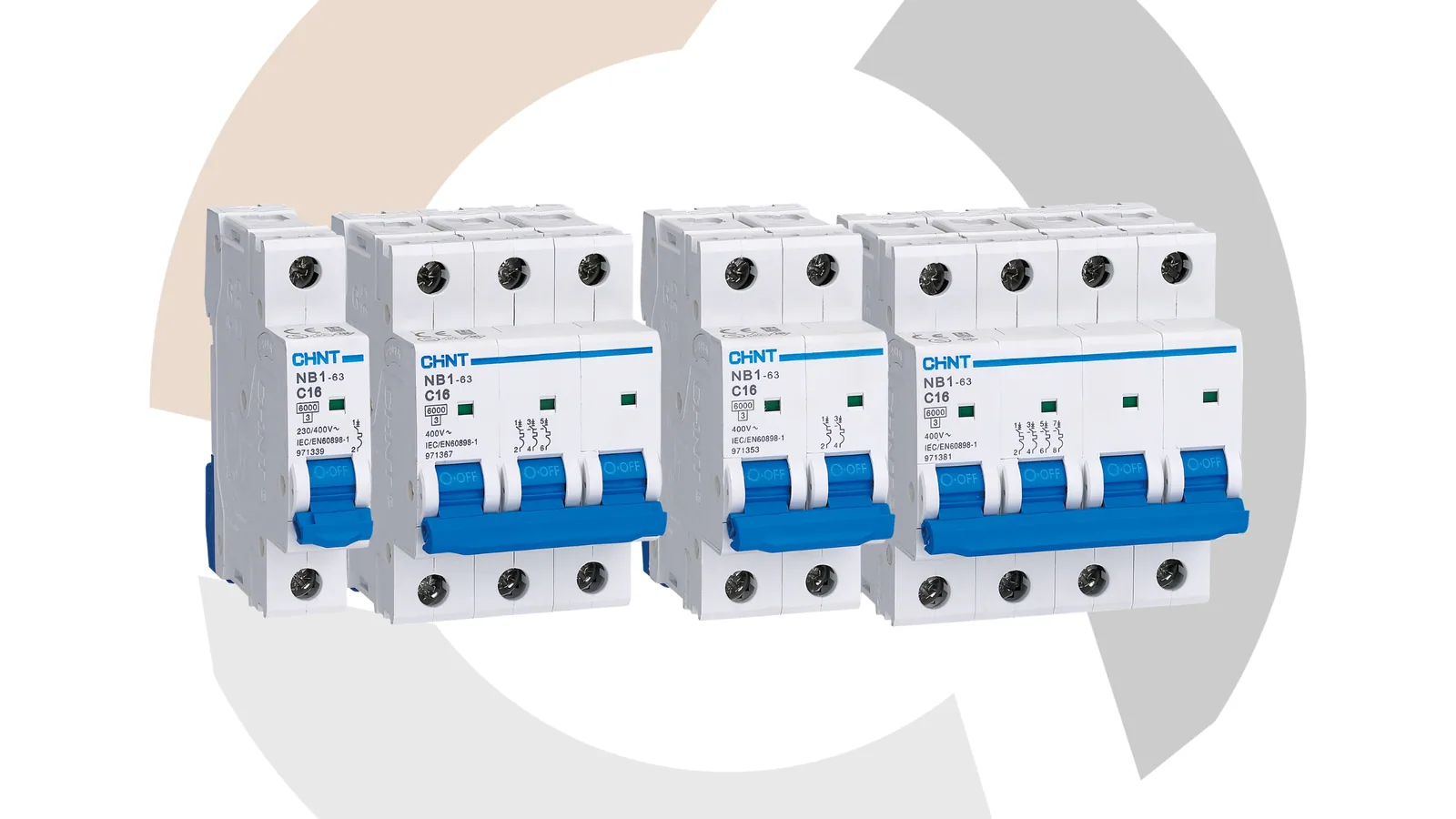 Chint MCBs available from LED Controls.