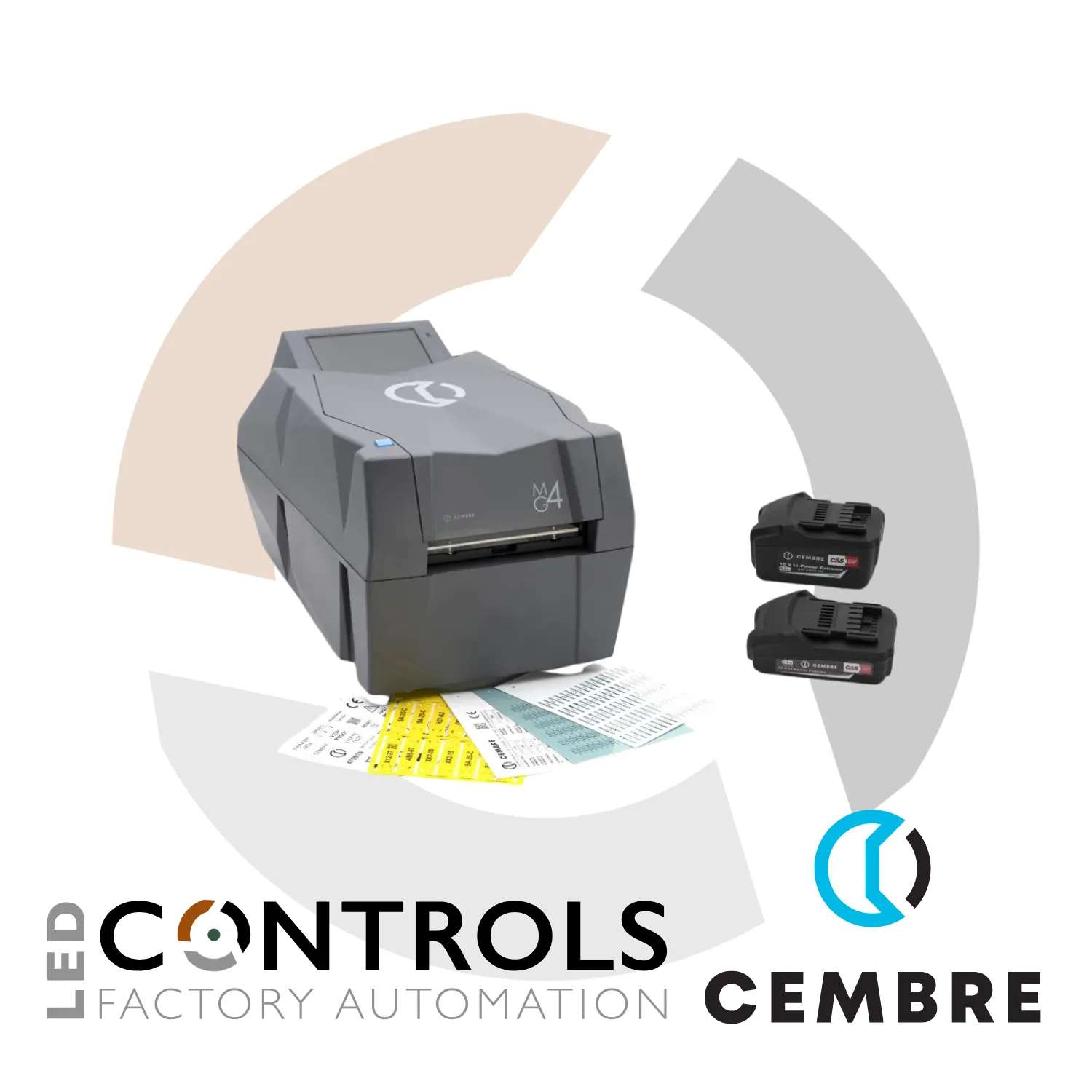 Cembre Identification systems available from LED Controls. 