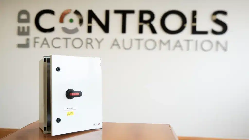 Bespoke Enclosed Disconnects for Solar PV Applications from LED Controls. ABB OT OTHV OTDC series and Safybox Bres enclosures.