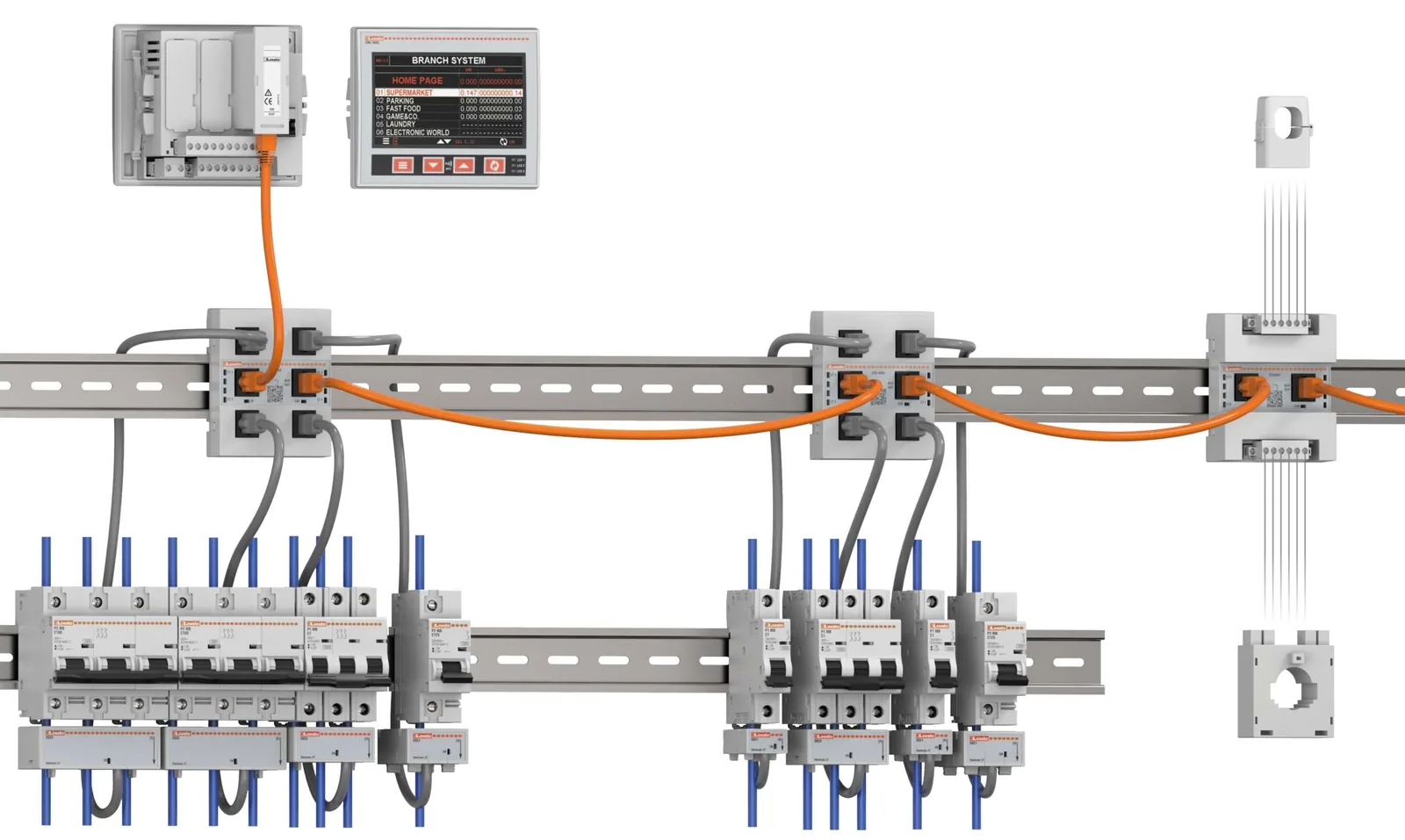 LOVATO Energy management at LED Controls.
