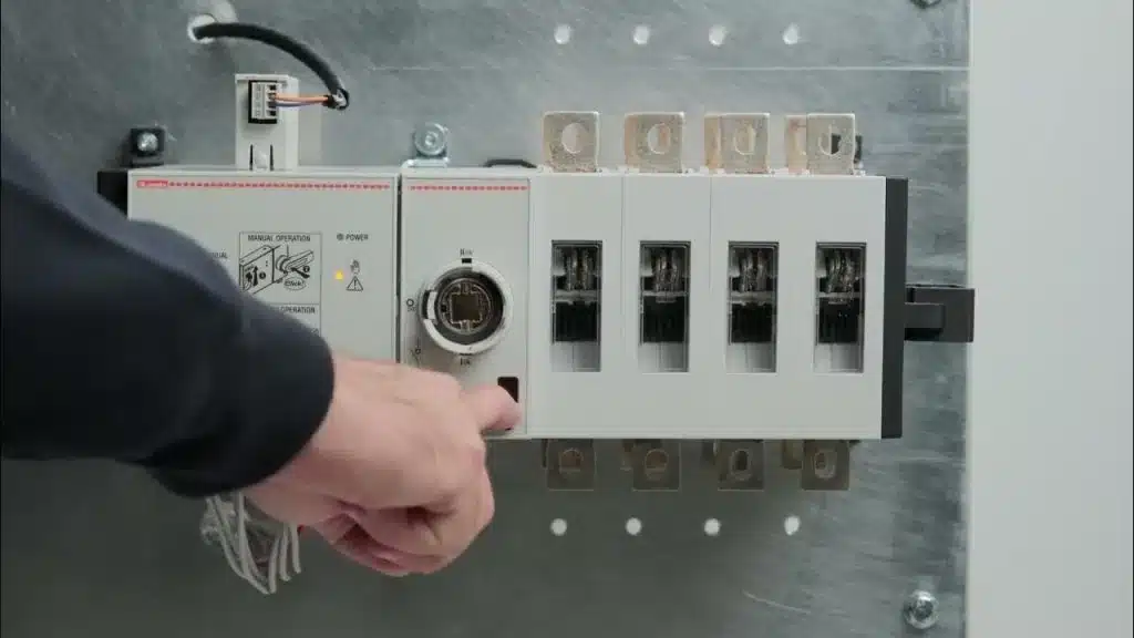 Lovato GLCM Motorised Changeover Switches available from LED Controls. 