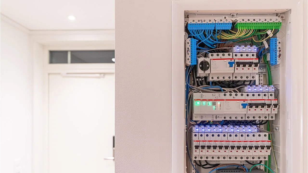 ABB enclosure featuring ABB products available from LED Controls