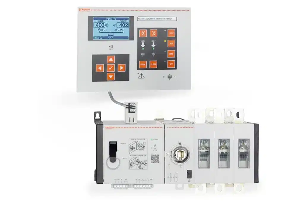 Lovato GLCM Motorised Changeover Switches and ATL Automatic Transfer Controllers available from LED Controls. 