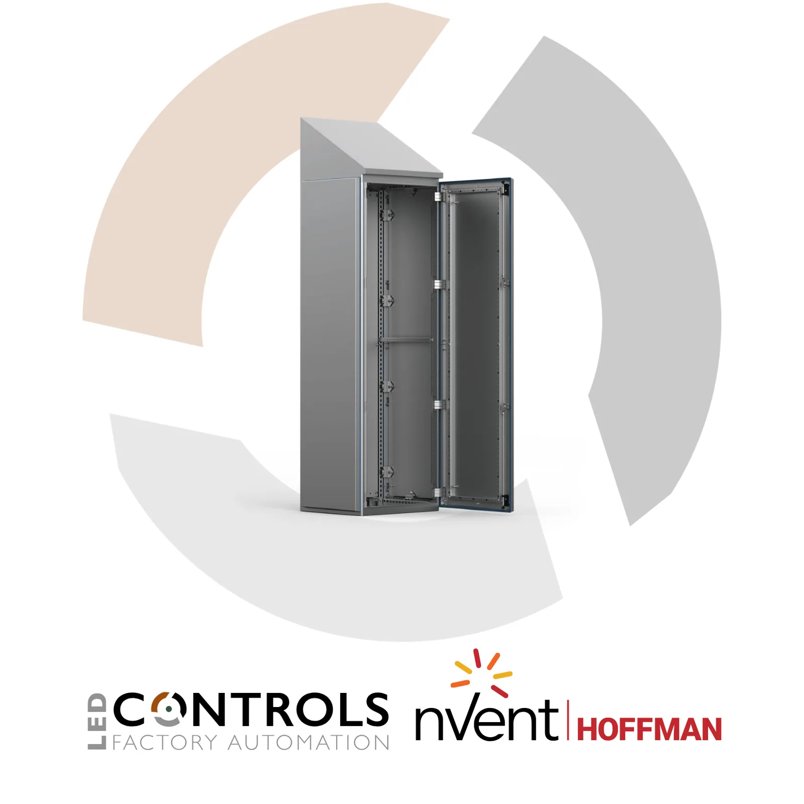 nVent HDF: Floor-Standing Enclosures for the Toughest Washdown Environments from LED Controls