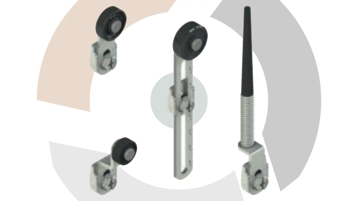 Actuators for Pizzato Position Switches available from LED Controls - the only official UK Distributor for Pizzato Elettrica.