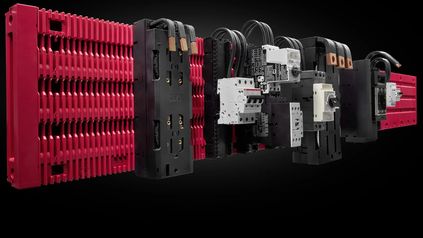Rittal RiLineX busbar systems available from LED Controls