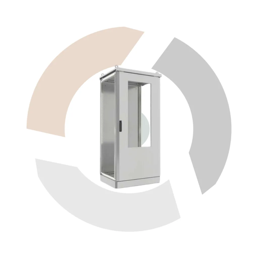 Rittal CS Toptec bayable outdoor enclosures available from LED Controls.