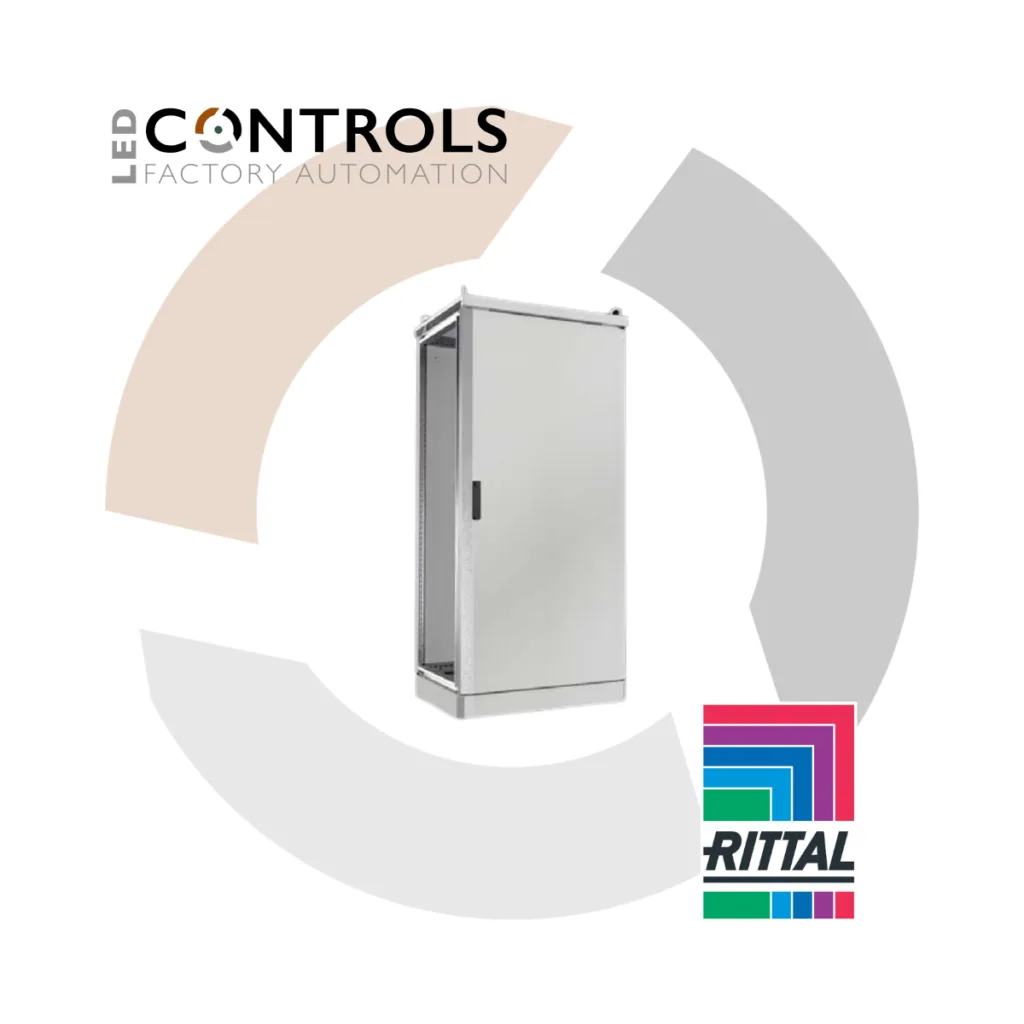 Rittal CS Toptec bayable outdoor enclosures available from LED Controls.