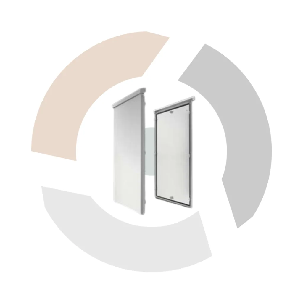 Rittal CS Toptec bayable outdoor enclosure accessories are available from LED Controls, including Side Panels and Baying kits.