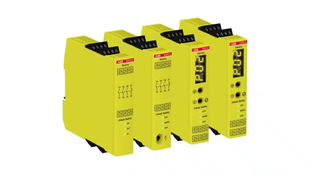 ABB safety relays available from LED Controls. 